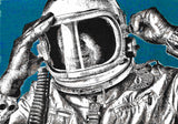 Space Art. Astronaut Sweatshirt. Unisex Organic & Eco-Friendly. Original Art By Johnnyinthe56