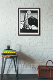 Mount Fuji & Temple Landscape Art | Original Painting | Johnnyinthe56