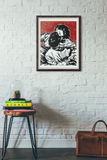 Hand Painted Pulp Fiction Novel Fan Art | The Kiss | Johnnyinthe56 | Original Painting