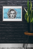 Marilyn Monroe Portrait | Film Art | Original Painting | Johnnyinthe56