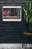 Hunter S Thompson Portrait | Screaming Hunter | Film Art | Original Painting | Johnnyinthe56
