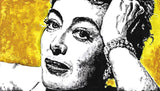 Joan Crawford Portrait | Film Art | Original Painting | Johnnyinthe56