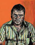 Original Painting | Portrait | Man's Mugshot | Who Is This? | Johnnyinthe56
