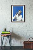 Shouting Man | Original Painting | Pop Art | Portrait | Artist Johnnyinthe56