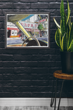 Watching Bruno's | Americana Landscape Original Painting | Johnnyinthe56