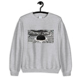 Akira Inspired Sweatshirt - Neo Tokyo Explosion - Akira Gifts -Johnnyinthe56 Art