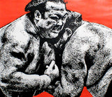 Sumo Wrestlers Mug | Japanese Inspired Art | The Watchers & The Watched