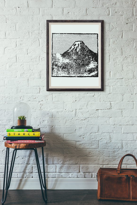 Mount Fuji Landscape Art | Original Painting | Hand Painted | Johnnyinthe56