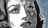 Joan Crawford Portrait | Wistful Joan | Film Art | Original Painting | Johnnyinthe56
