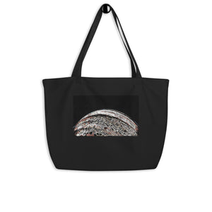 Space Art. Jupiter Rising Tote Bag. BIG Organic Cotton. Original Art By Johnnyinthe56