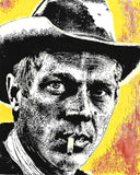 Steve McQueen Portrait | Film Art | Original Painting | Cowboy Steve | Johnnyinthe56