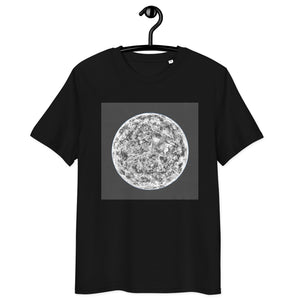 Space Art The Lost Planet T-shirt. Unisex Eco-Friendly Organic Cotton. Original Art By Johnnyinthe56