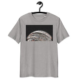 Space Art Jupiter Rising T-shirt. Unisex Eco-Friendly Organic Cotton. Original Art By Johnnyinthe56