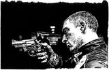 Vincent Cassel Portrait | La Haine | Film Art | Original Painting | Hand Painted | Johnnyinthe56