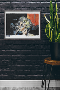 Angelica Huston Colour Portrait | The Grifters | Film Art | Original Painting | Johnnyinthe56