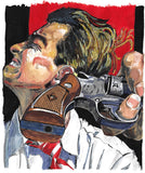 Hand Painted Pulp Fiction Novel Fan Art | Pistol Whipped | Johnnyinthe56 | Original Painting